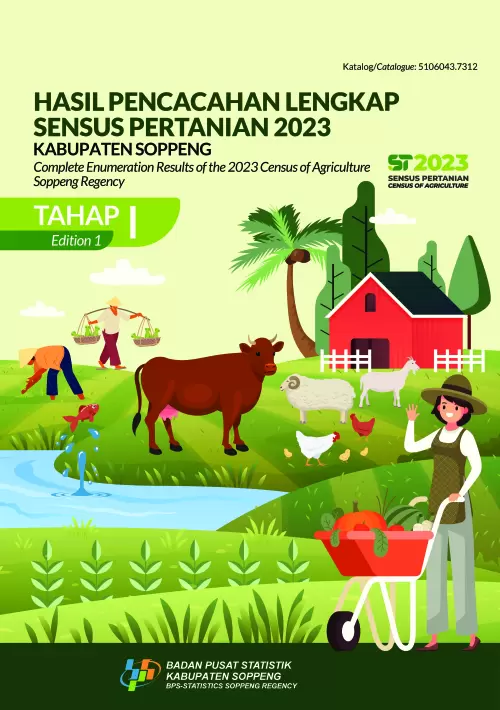 Hasil Pencacahan Lengkap Sensus Pertanian 2023 - Tahap I Kabupaten Soppeng