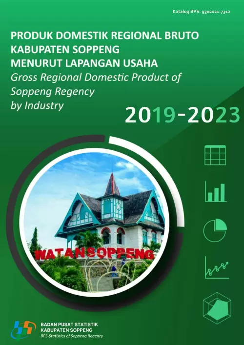 Produk Domestik Regional Bruto Kabupaten Soppeng Menurut Lapangan Usaha 2019-2023