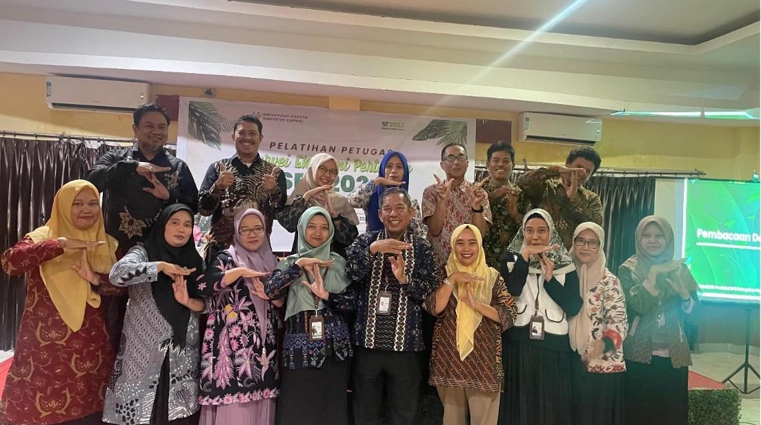 Training for Agricultural Economic Survey Officers (SEP) 2024 at BPS Soppeng Regency