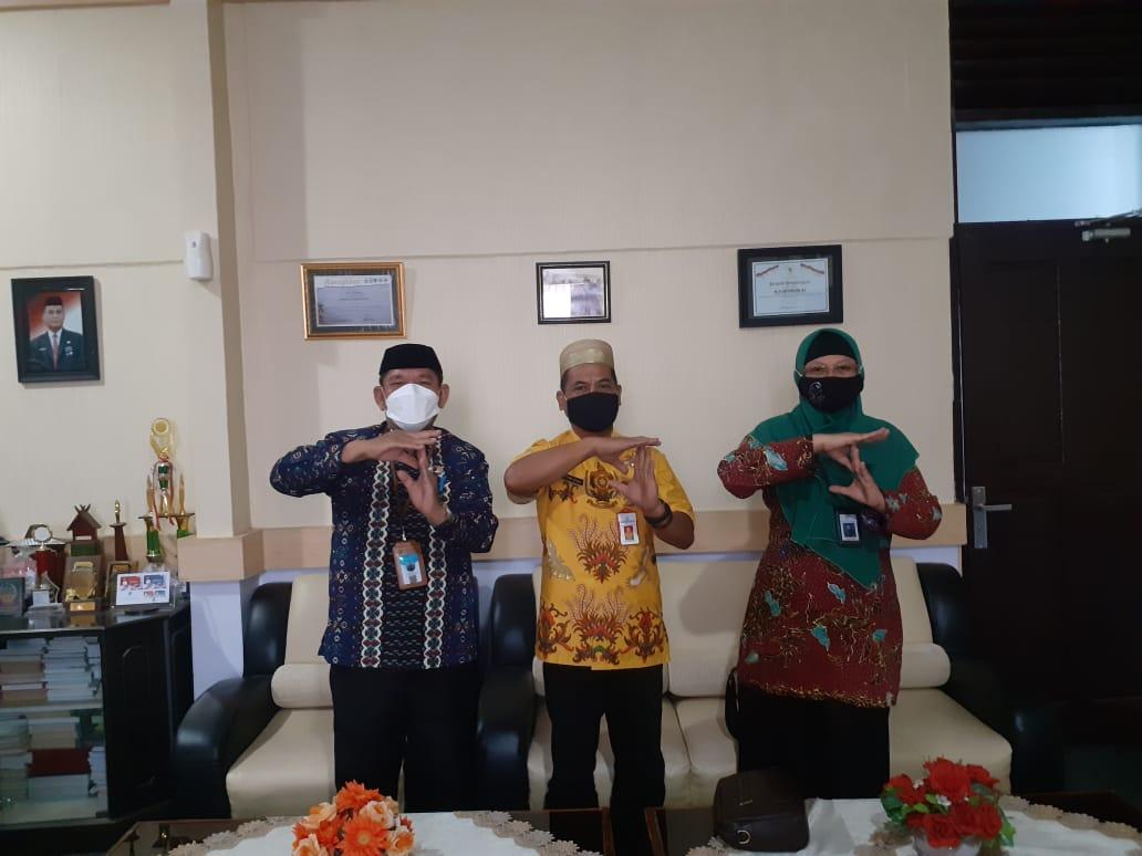 Silaturrahmi Kepala Bps Kabupaten Soppeng yang baru Dengan Pemerintah Daerah Kabupaten Soppeng