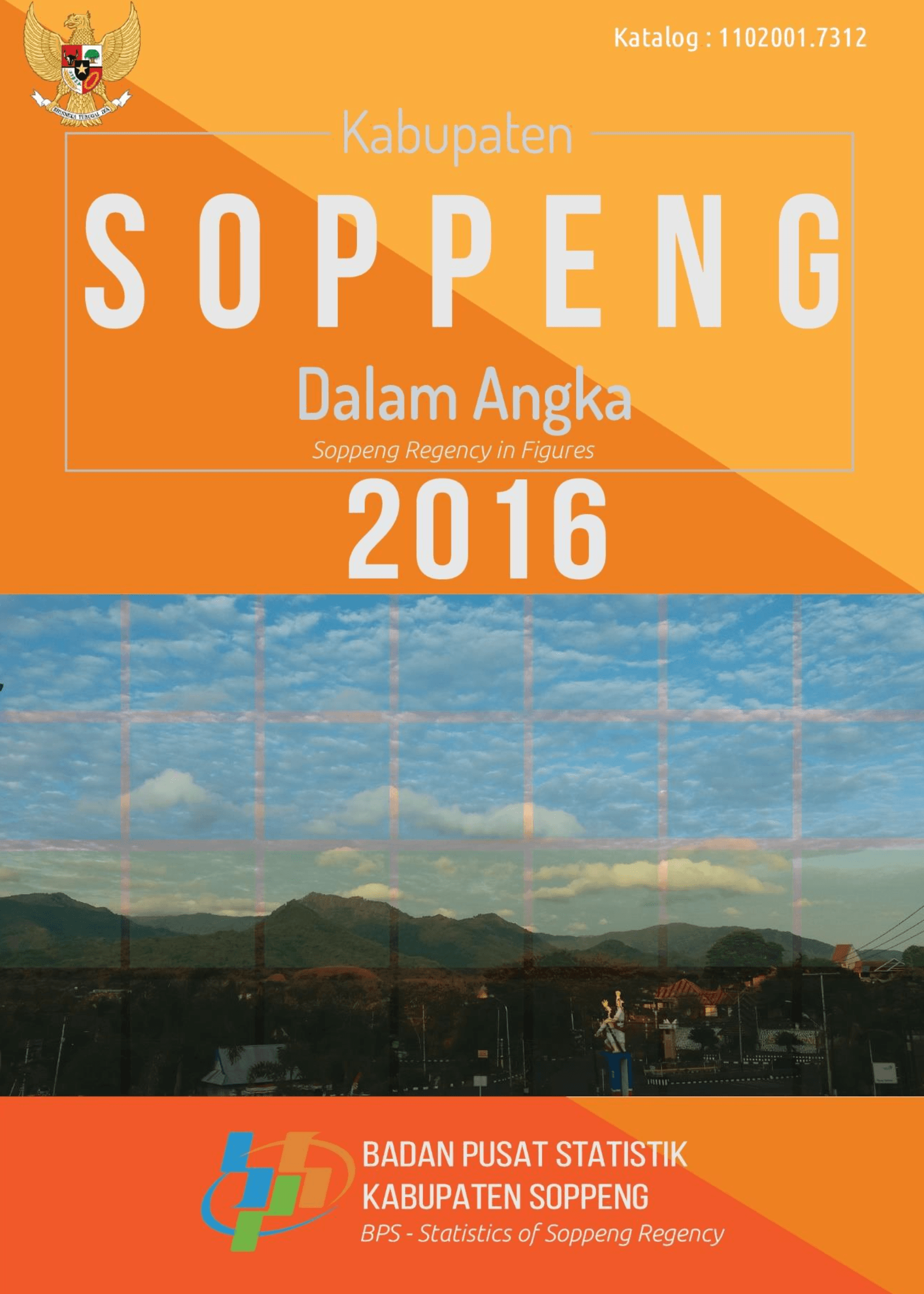 Kabupaten Soppeng Dalam Angka 2016