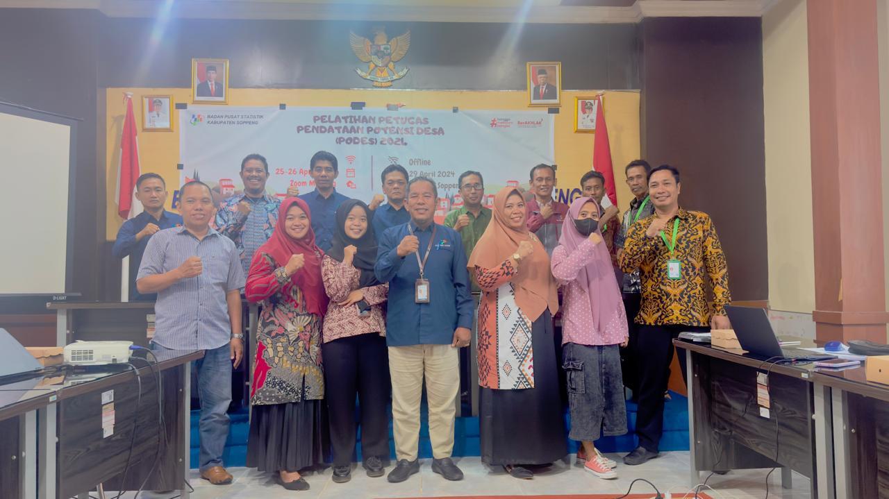 PODES Officer Training 2024 at BPS Soppeng Regency