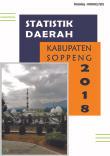 Statistik Daerah Kabupaten Soppeng 2018