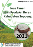 Luas Panen Dan Produksi Beras Di Kabupaten Soppeng 2021